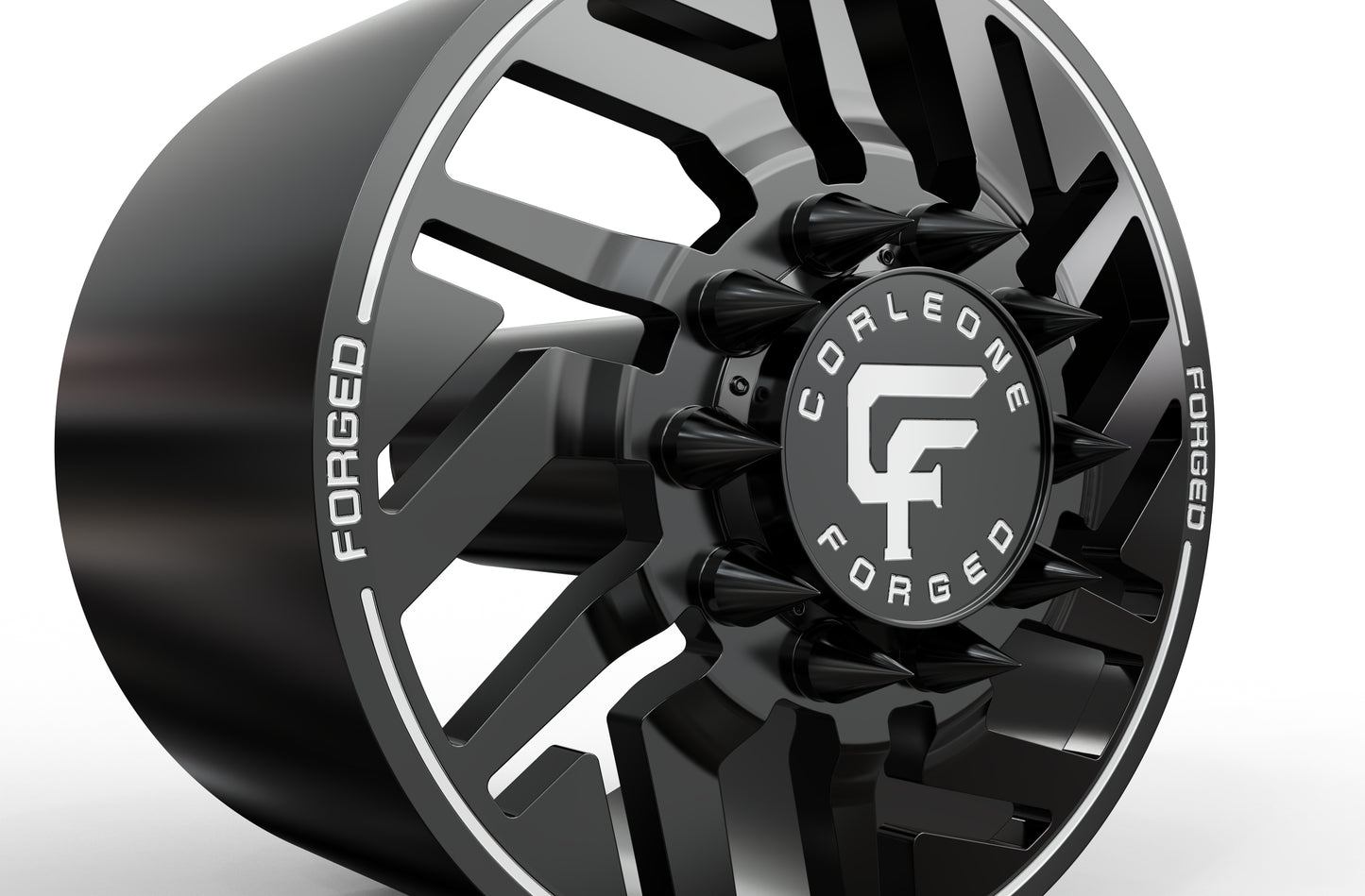 STL FILE Corleone FORGED front dedalo dually WHEEL 3D MODEL - ARTISTIT