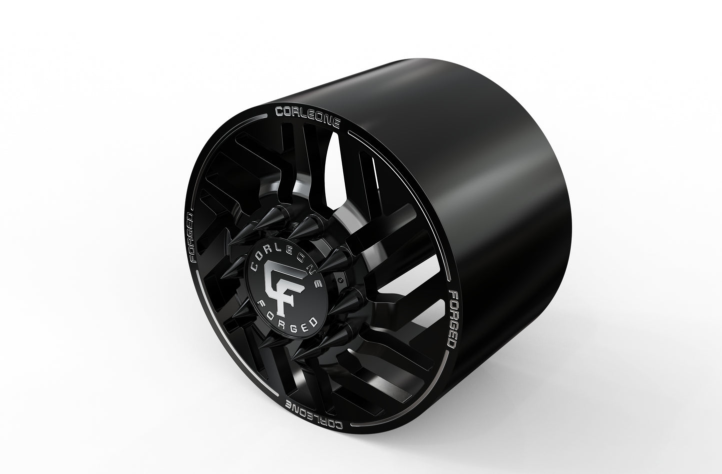 STL FILE Corleone FORGED front dedalo dually WHEEL 3D MODEL - ARTISTIT