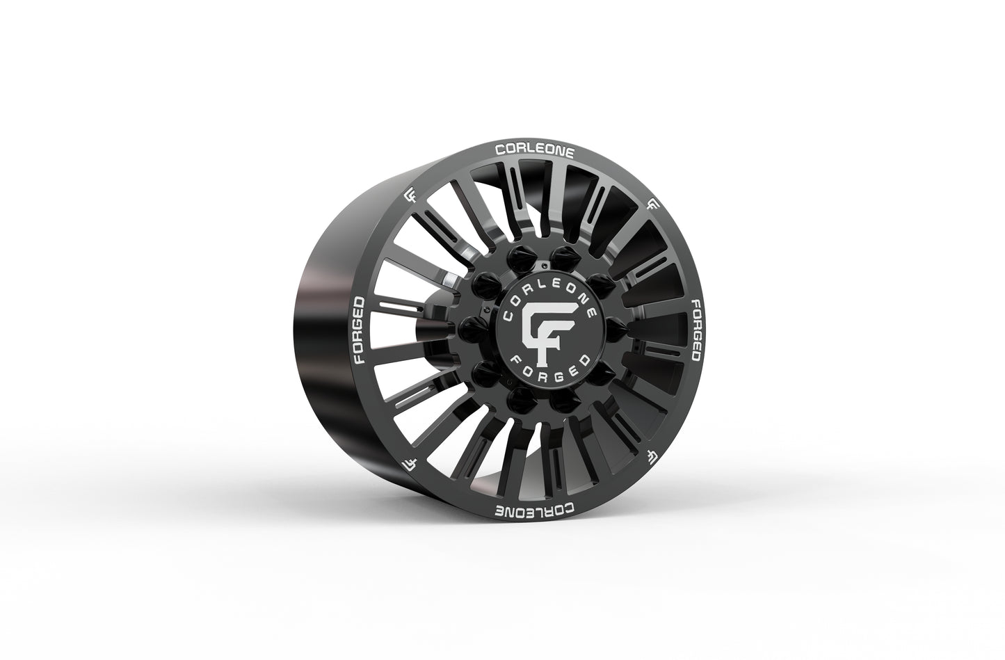 STL FILE Corleone FORGED front dritto dually WHEEL 3D MODEL - ARTISTIT