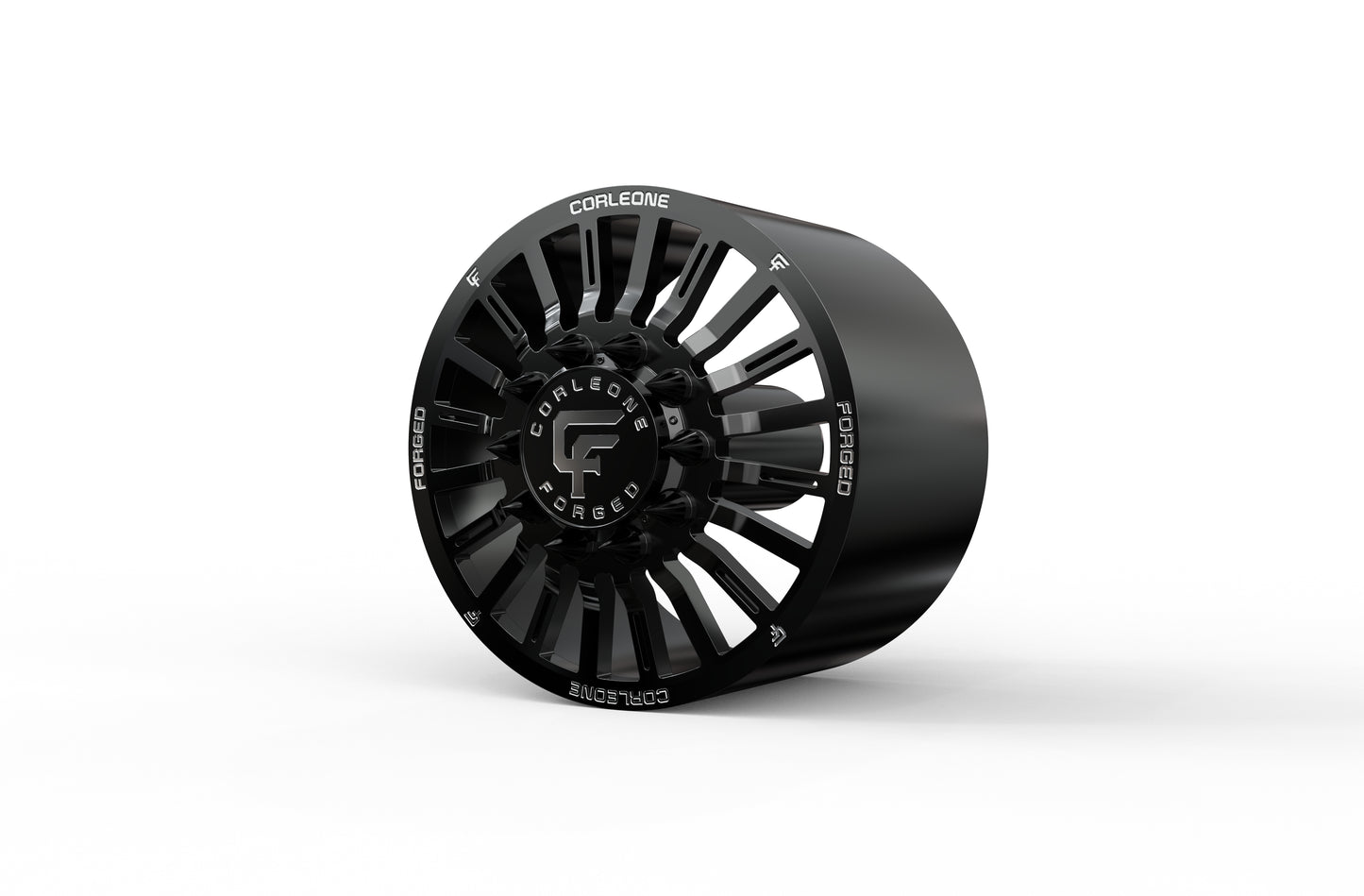 STL FILE Corleone FORGED front dritto dually WHEEL 3D MODEL - ARTISTIT