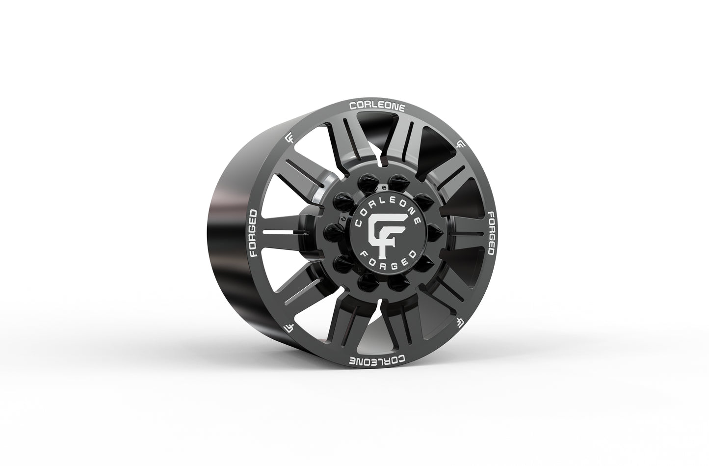 STL FILE Corleone FORGED front gravido dually WHEEL 3D MODEL - ARTISTIT