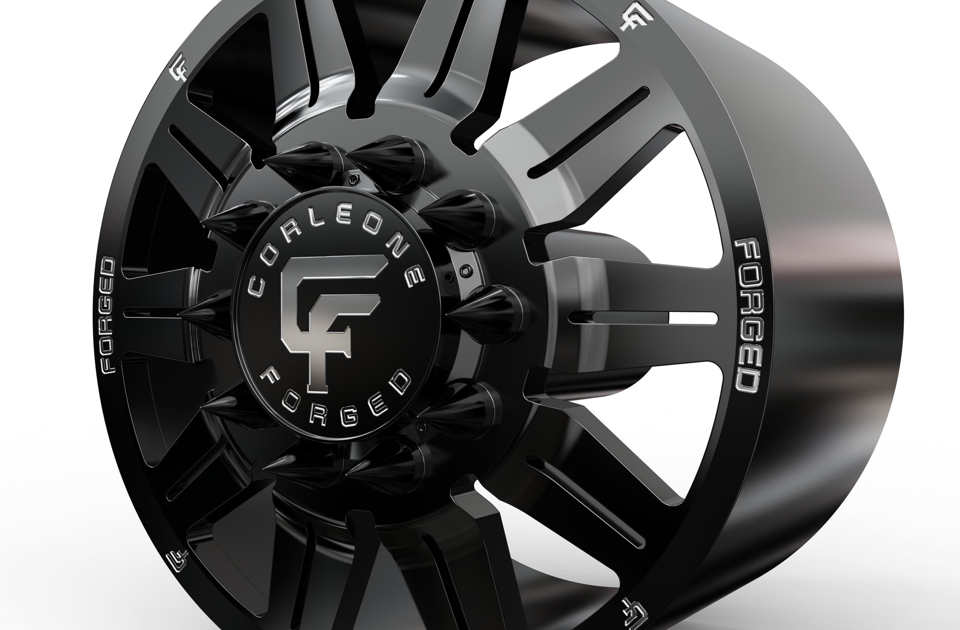 STL FILE Corleone FORGED front gravido dually WHEEL 3D MODEL - ARTISTIT