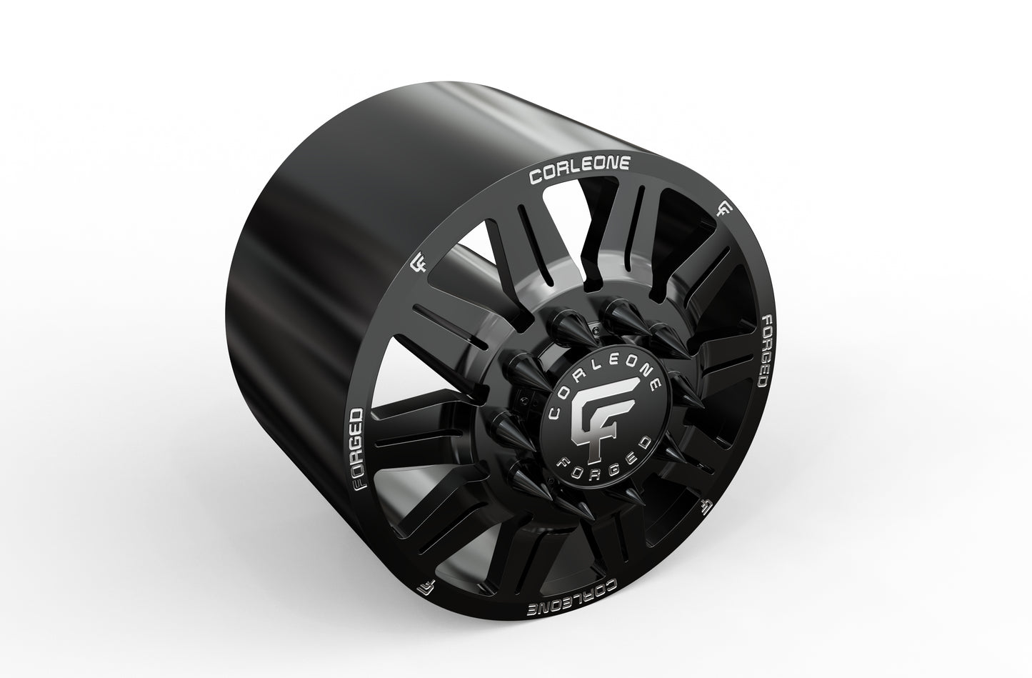 STL FILE Corleone FORGED front gravido dually WHEEL 3D MODEL - ARTISTIT