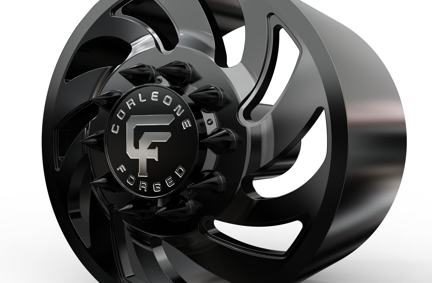 STL FILE Corleone FORGED front inverno dually WHEEL 3D MODEL - ARTISTIT