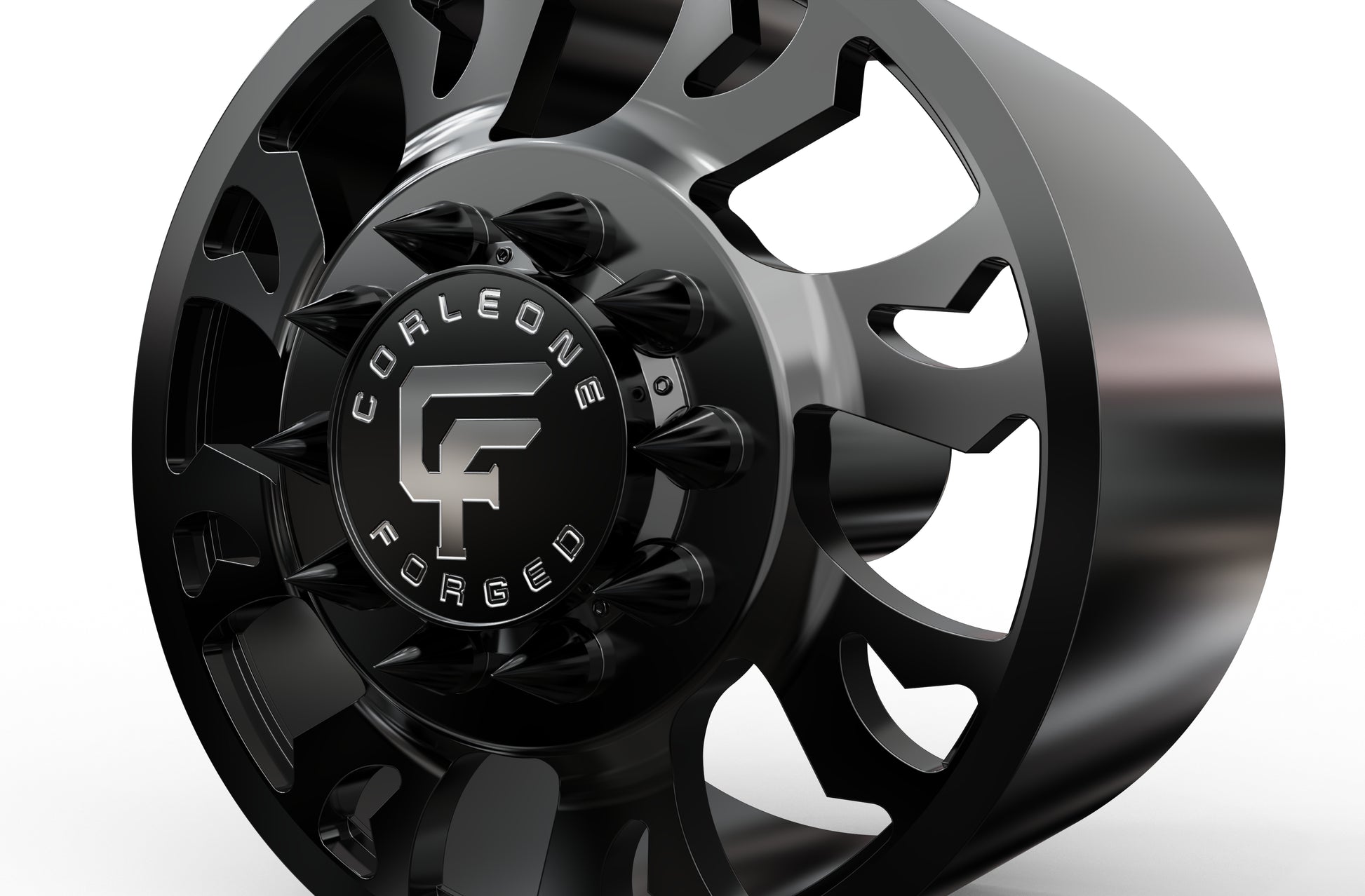 STL FILE Corleone FORGED front lucchese dually WHEEL 3D MODEL - ARTISTIT