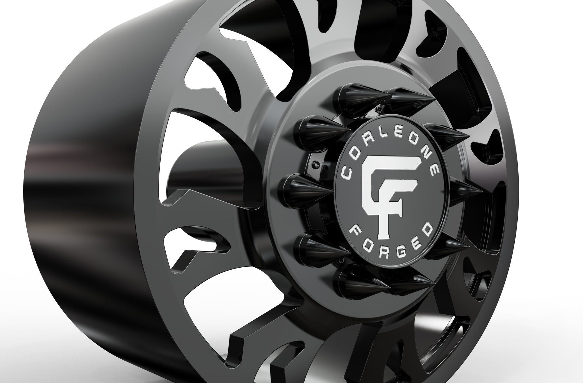 STL FILE Corleone FORGED front lucchese dually WHEEL 3D MODEL - ARTISTIT