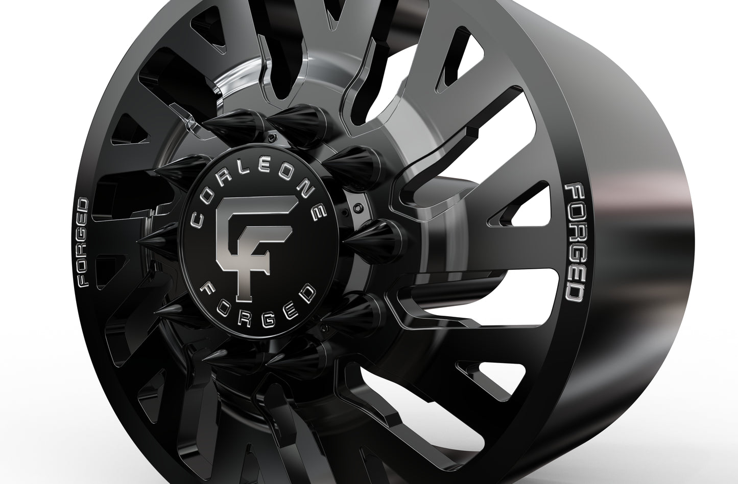 STL FILE Corleone FORGED front omerta dually WHEEL 3D MODEL - ARTISTIT