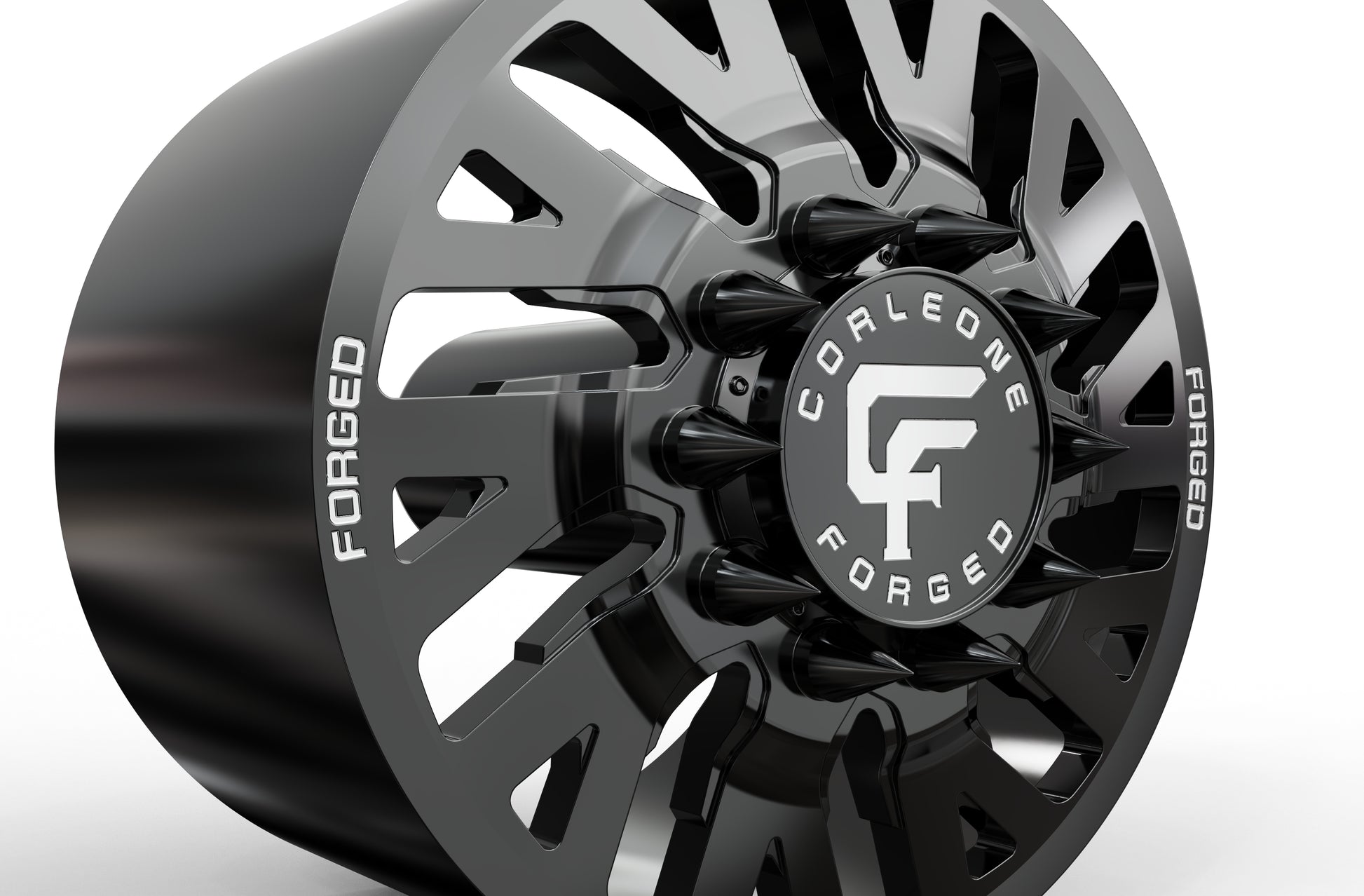 STL FILE Corleone FORGED front omerta dually WHEEL 3D MODEL - ARTISTIT