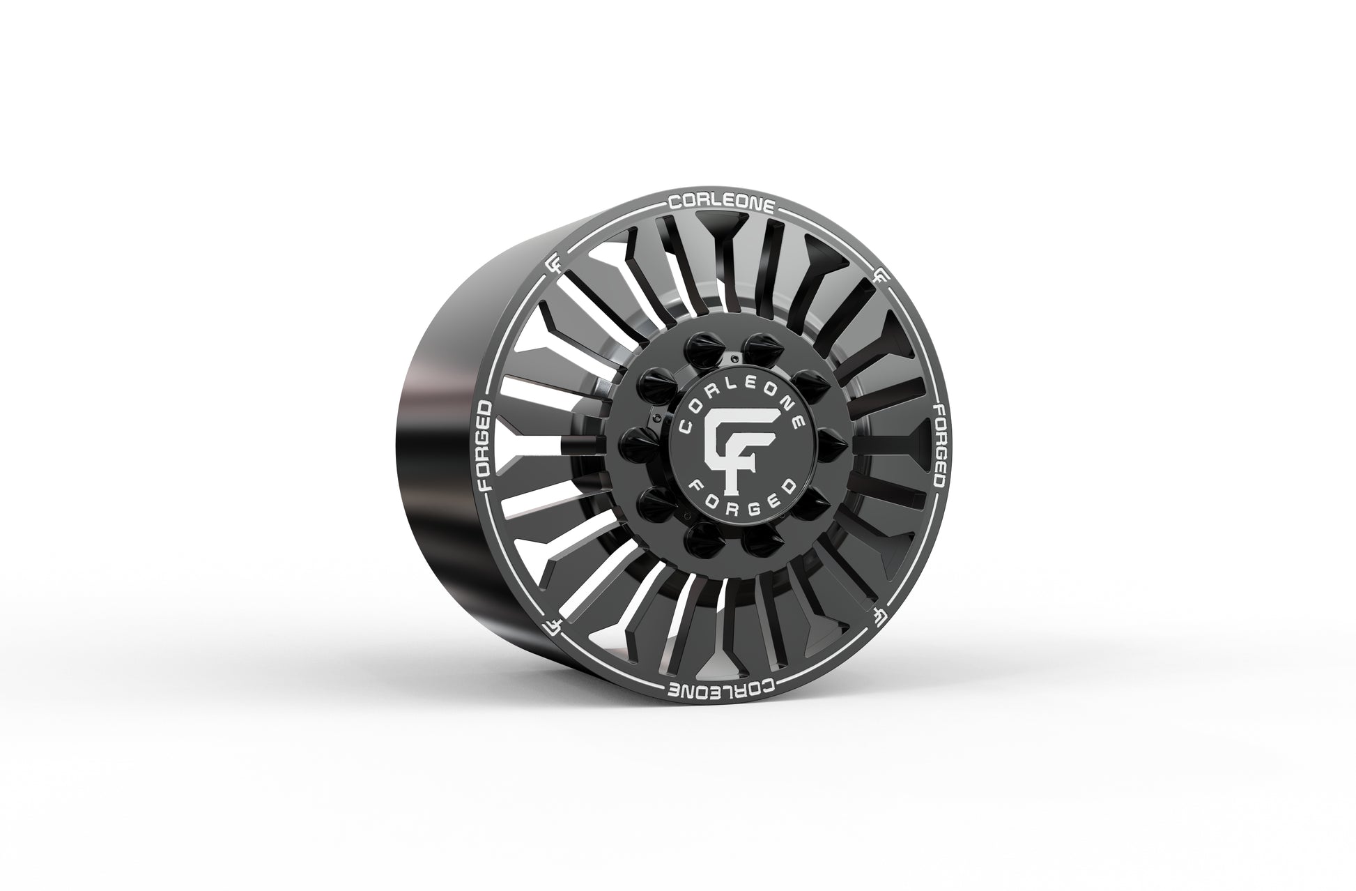 STL FILE Corleone FORGED front rizzuto dually WHEEL 3D MODEL - ARTISTIT