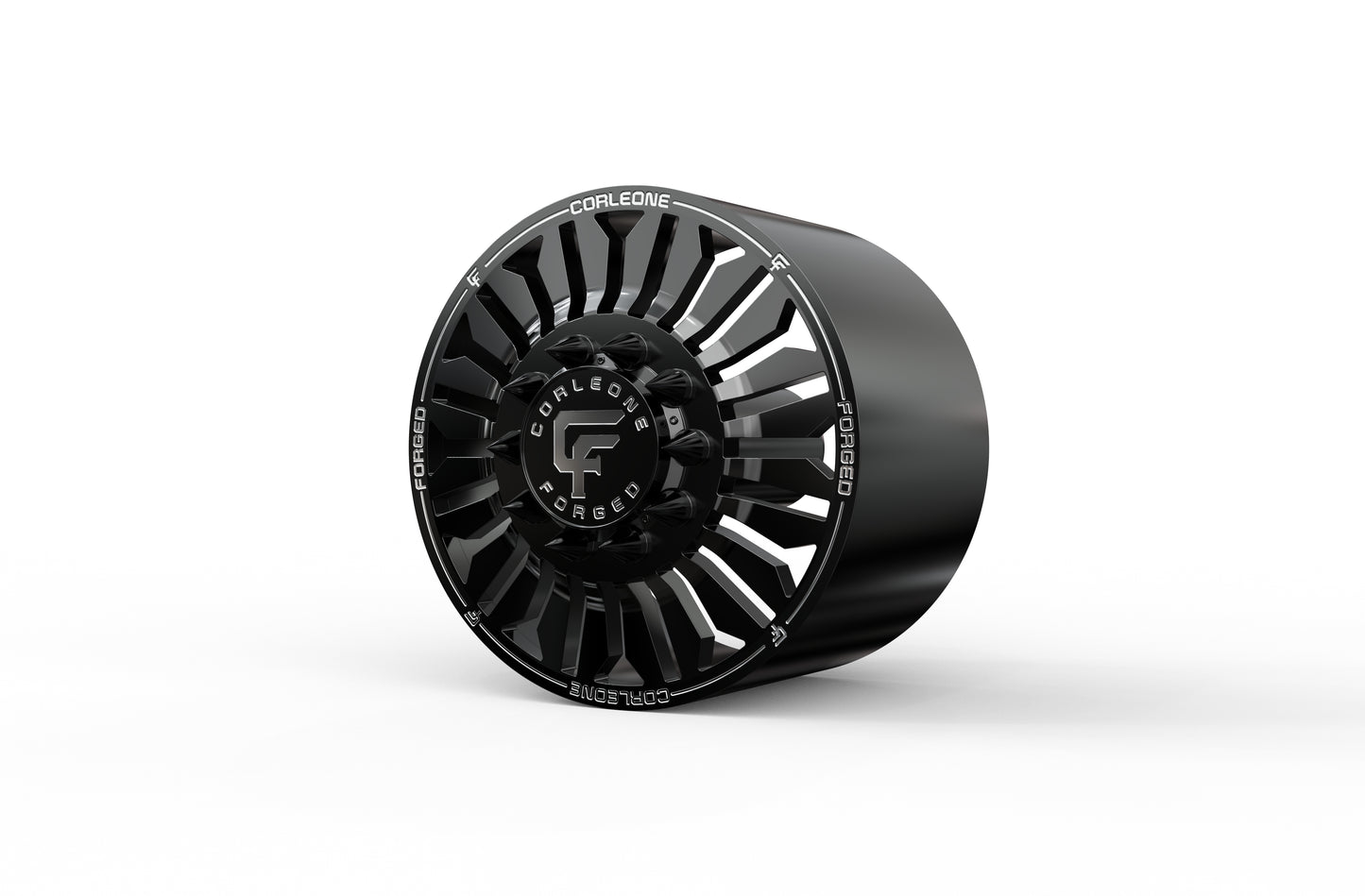 STL FILE Corleone FORGED front rizzuto dually WHEEL 3D MODEL - ARTISTIT