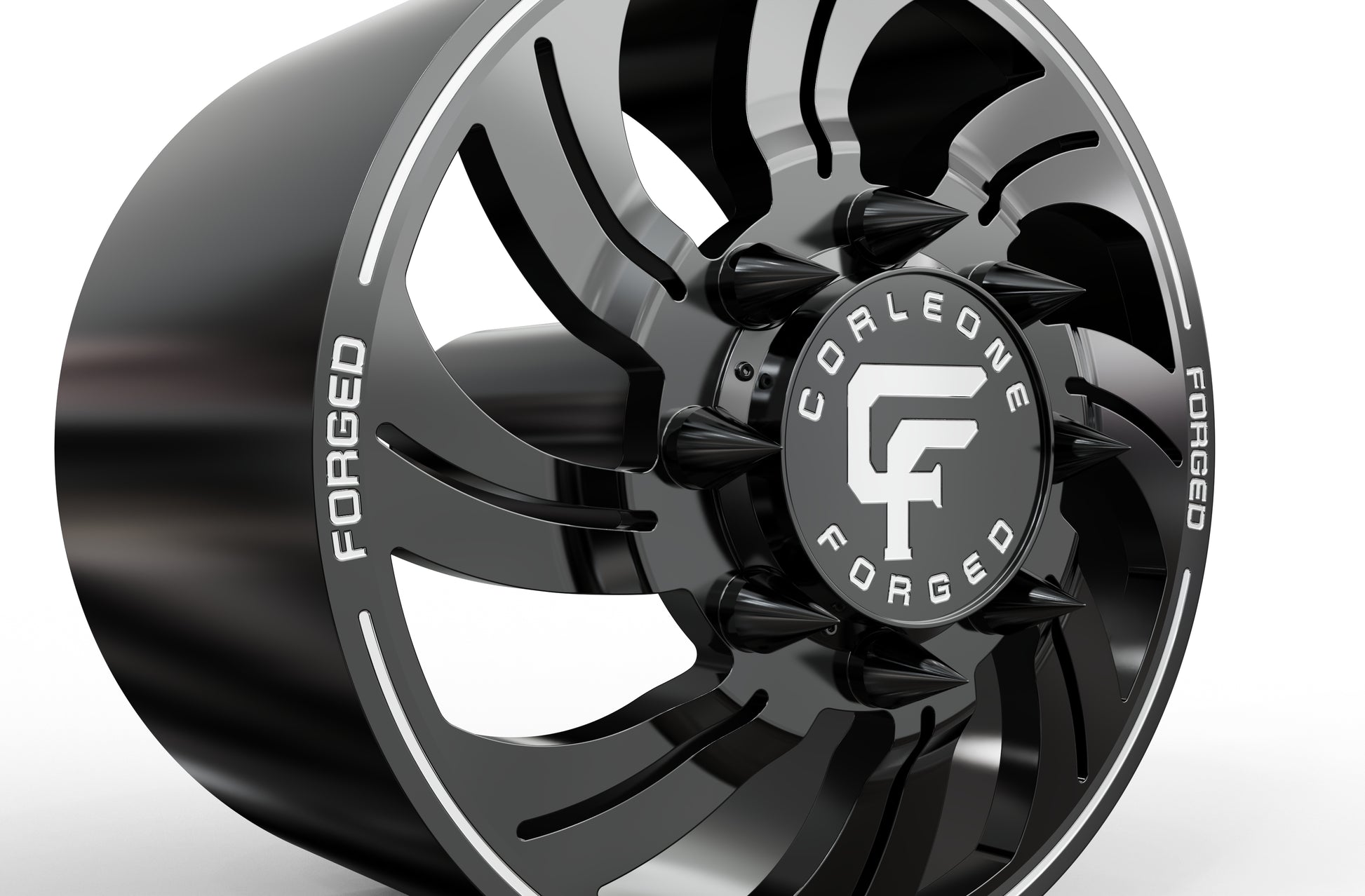 STL FILE Corleone FORGED front siegel dually WHEEL 3D MODEL - ARTISTIT