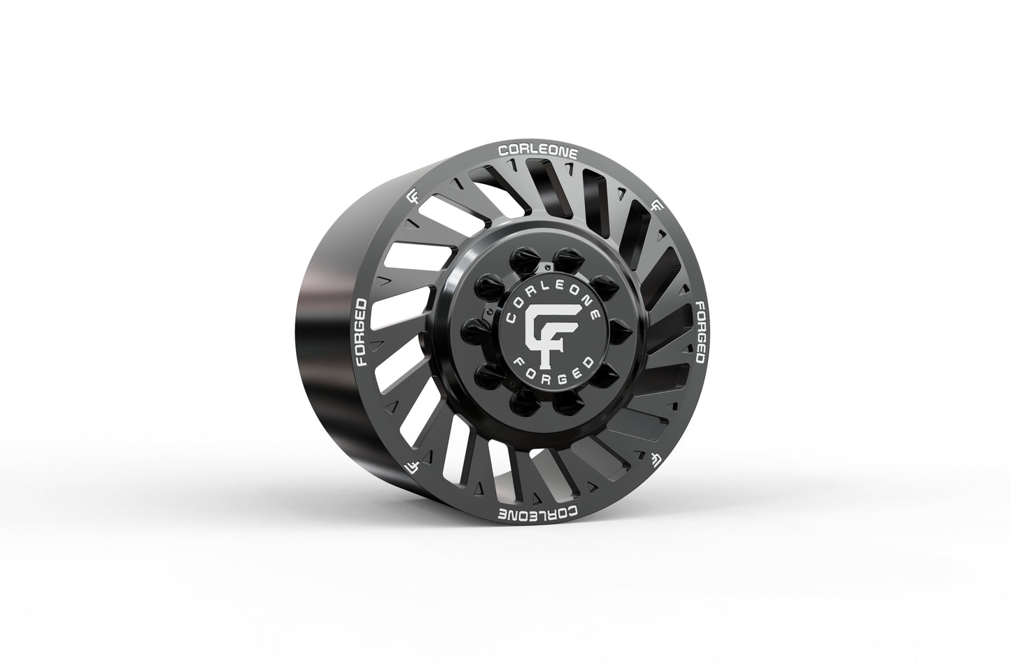 STL FILE Corleone FORGED front vallo dually WHEEL 3D MODEL - ARTISTIT