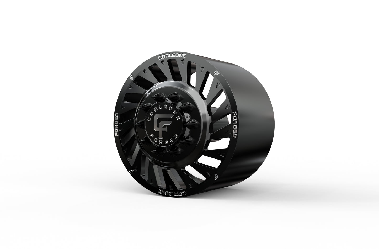 STL FILE Corleone FORGED front vallo dually WHEEL 3D MODEL - ARTISTIT