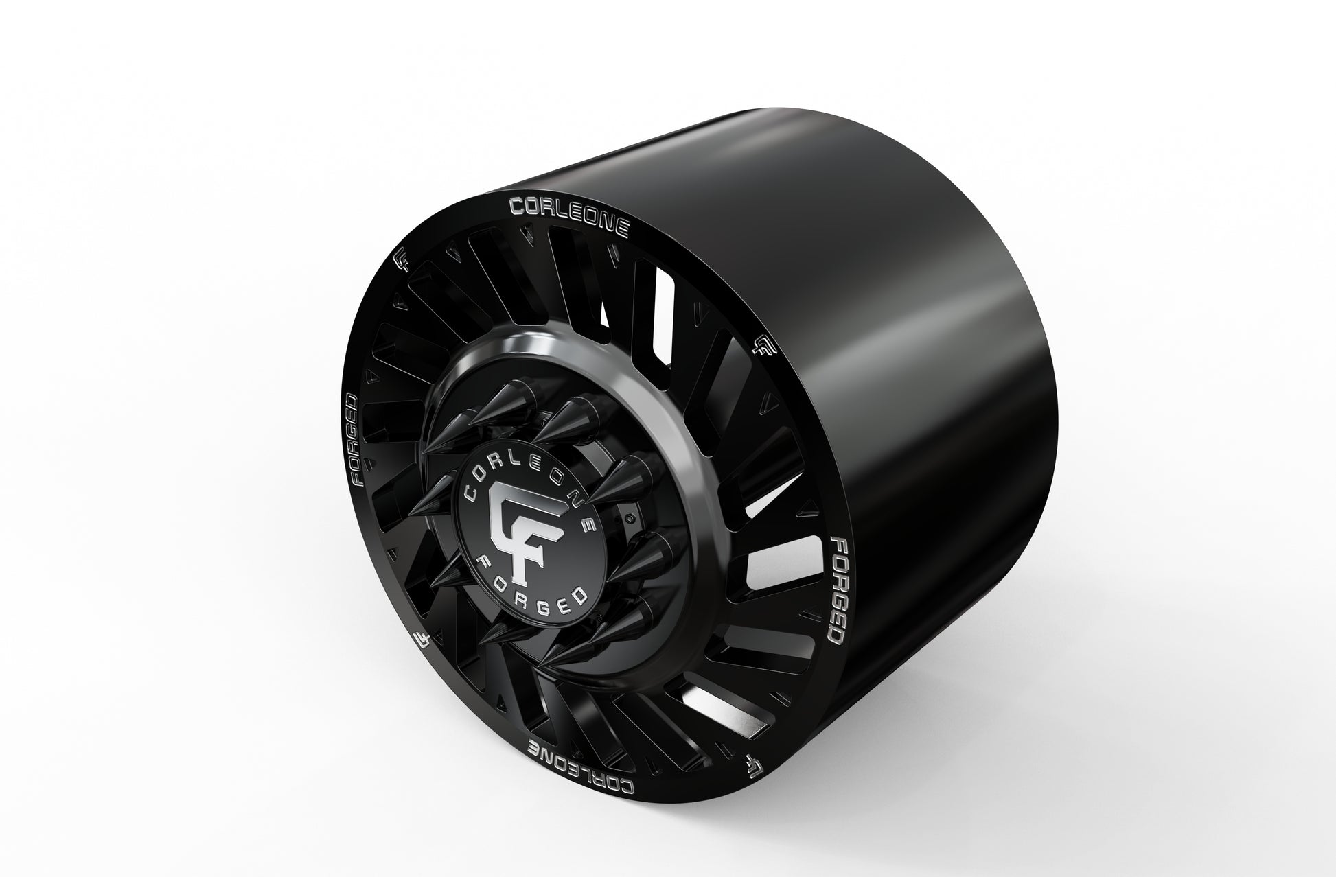 STL FILE Corleone FORGED front vallo dually WHEEL 3D MODEL - ARTISTIT