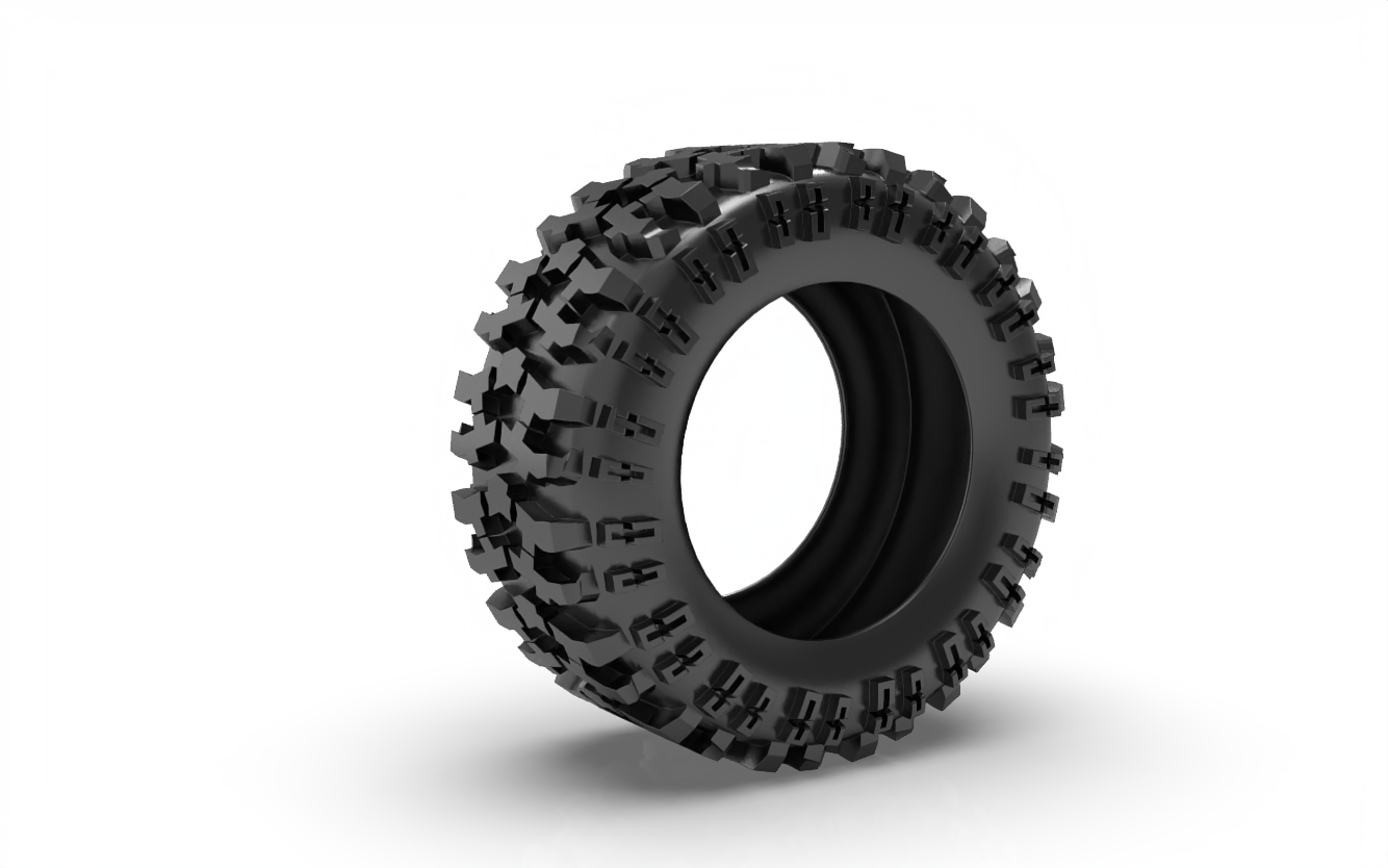 STL FILE Mickey Thompson Baja Pro Tire 3D MODEL - ARTISTIT