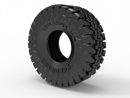 STL FILE Yokohama Tire 3D Model - ARTISTIT