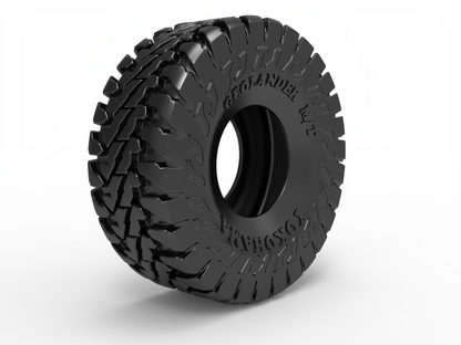 STL FILE Yokohama Tire 3D Model - ARTISTIT