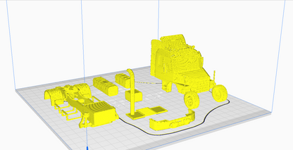 STL FILE SCANIA T 113 H 1993 TRUCK - ARTISTIT